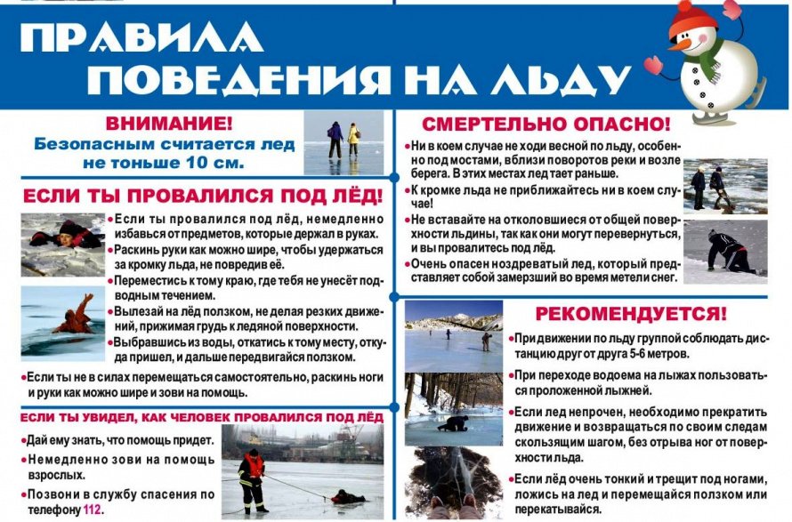 ПАМЯТКА ДЛЯ РОДИТЕЛЕЙ И ДЕТЕЙ ОСТОРОЖНО, ТОНКИЙ ЛЕД!