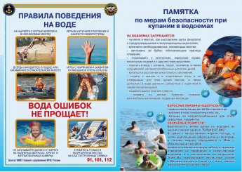 Правила поведения на воде