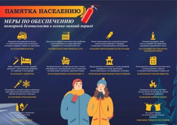 Памятка по пожарной безопасности