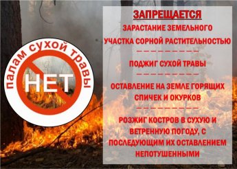 Памятка по пожарной безопасности