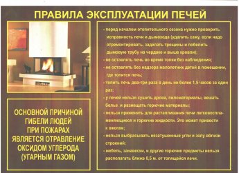Памятка по пожарной безопасности